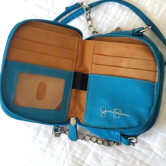 Jessica Simpson Teal Purse - Picture 4 of 4